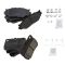 06-08 IS250; 14-15 IS250 RWD Sedan Front & Rear Premium Posi Ceramic Brake Pad Kit