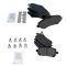 Chrysler Dodge VW Multifit Front & Rear Premium Posi Ceramic Disc Brake Pad Kit