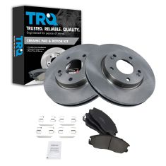 01-05 Sante Fe Front Premium Posi Ceramic Disc Brake Pads & Rotor Kit