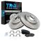 Brake Pad & Rotor Kit