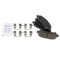 08-13 Highlander Rear Premium Posi Ceramic Pad & Rotor Kit