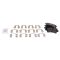 Buick, Cadillac , Chevy Saab Multifit Rear Posi Ceramic Pad & Rotor Kit