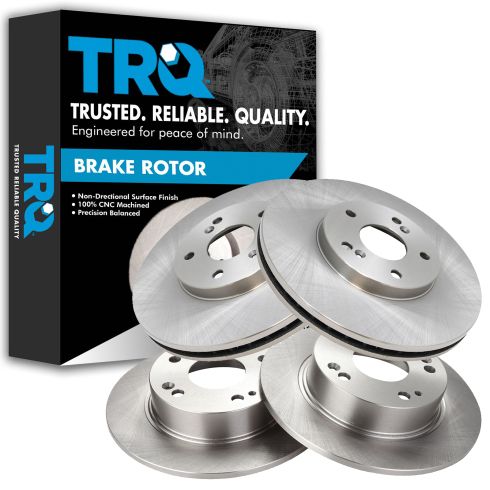 03-07 Accord; 04-08 TSX Front & Rear Brake Rotor Kit