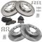 04 Spectra 2.0; 05-09 Spectra; 05-09 Spectra 5 Front & Rear Posi Ceramic Pad & Rotor Kit