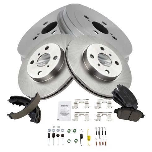 Brake Pad & Rotor, Shoe & Drum Kit