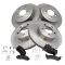 03-05 Sport Trac Front & Rear Premium Posi Metallic Brake Pad & Rotor Kit