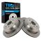 Replacement Brake Rotor Pair
