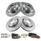 Brake Pad & Rotor Kit