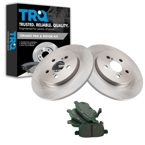 Brake Pad & Rotor Kit