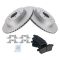 Brake Pad & Rotor Kit