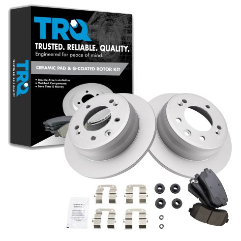 Brake Pad & Rotor Kit