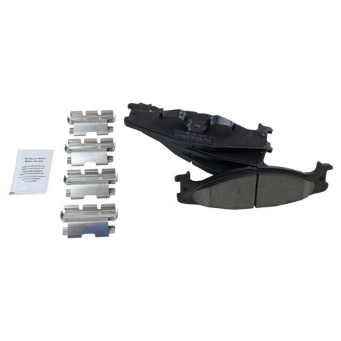 Front Brake Calipers + Ceramic Pads & Rotors Kit – For 1994-1996 Ford Bronco & F-150 – 10-Year Warranty, Vented Rotors