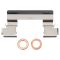 Front Ceramic Brake Kit with Calipers