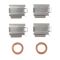 Brake Pad, Rotor, Caliper & Hose kit