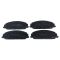 Coated Brake Pad & Rotor Kit