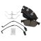 Coated Brake Pad & Rotor Kit