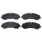Coated Brake Pad & Rotor Kit