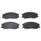 Front & Rear Brake Pad Set