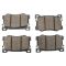 Front & Rear Brake Pad Set