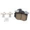 Front & Rear Brake Pad Set