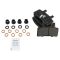 Front Brake Pad, Rotor, Caliper & Hose Kit