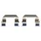 Front Brake Pad, Rotor, Caliper & Hose Kit