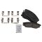 Front Brake Pad, Rotor, Caliper & Hose Kit