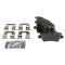 Rear Brake Pad, Rotor, Caliper & Hose Kit