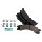 Rear Brake Pad, Rotor, Caliper & Hose Kit