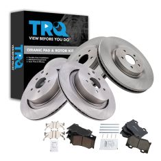 Brake Pad & Rotor Kit