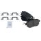 Front & Rear Replacement Brake Rotor & Pad Kit
