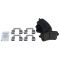 Front & Rear Replacement Brake Rotor & Pad Kit