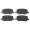 Front & Rear Replacement Brake Rotor & Pad Kit