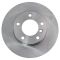 Front & Rear Replacement Brake Rotor & Pad Kit