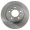 Front & Rear Replacement Brake Rotor & Pad Kit