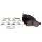 Front & Rear Replacement Brake Rotor & Pad Kit