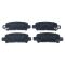 Front & Rear Replacement Brake Rotor & Pad Kit