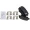 Front & Rear Replacement Brake Rotor & Pad Kit