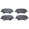 Front & Rear Replacement Brake Rotor & Pad Kit