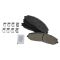 Front & Rear Replacement Brake Rotor & Pad Kit