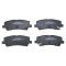 Front & Rear Replacement Brake Rotor & Pad Kit
