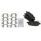 Semi-Metallic Brake Pad & Rotor Kit