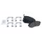 Semi-Metallic Brake Pad & Rotor Kit