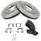 BRAKE PAD & ROTOR KIT