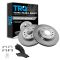 BRAKE PAD & ROTOR KIT