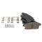 Front Ceramic Brake Pad & Rotor Kit