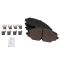 Front Ceramic Brake Pad & Rotor Kit