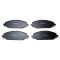 Front Ceramic Brake Pad & Rotor Kit