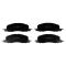 Front Ceramic Brake Pad & Rotor Kit