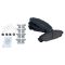 Front Ceramic Brake Pad & Rotor Kit